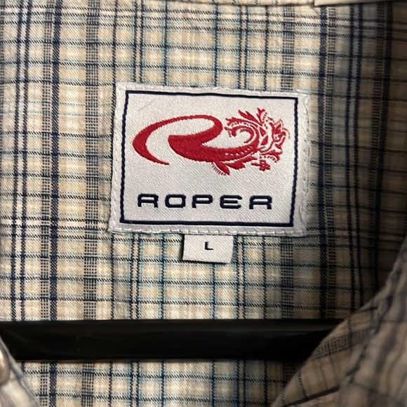 Womens Roper Shirt LARGE - Picture 4 of 6